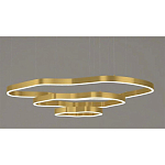 Люстра подвесная с 3-мя ассиметричными светодиодными лампами Golden Current варинант исполнения - 1 | Loft Concept в Ульяновске