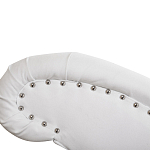 Кушетка белая с мягкой обивкой из велюра Michael Couch варинант исполнения - 5 | Loft Concept в Ульяновске