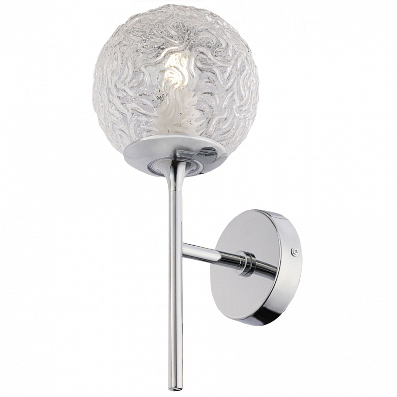 Бра Soranzo Glass Balls Sconces Chromium Хром Прозрачный Бра Soranzo Glass Balls Sconces Chromium Хром Прозрачный в Ульяновске | Loft Concept