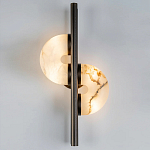 Бра  с фигурным мраморным рассеивателем Spiral of Warm Light варинант исполнения - 10 | Loft Concept в Ульяновске