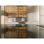 Кухонный гарнитур из камня и дерева с раздвижными дверцами TIVALÌ 2.0 Dada Engenereed Kitchen варинант исполнения - 3 | Loft Concept в Ульяновске