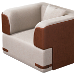 Кресло Richmond  с кожаной отделкой варинант исполнения - 3 | Loft Concept в Ульяновске