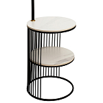 Торшер с абажуром и приставным столом Zullo Lighting and Furniture Floor Lamp варинант исполнения - 2 | Loft Concept в Ульяновске