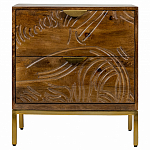 Прикроватная тумба с фактурным фасадом Termite варинант исполнения - 1 | Loft Concept в Ульяновске