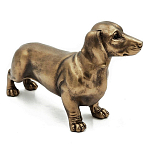Статуэтка такса с реалистичными деталями и гладкой поверхностью Dachshund Style варинант исполнения - 2 | Loft Concept в Ульяновске