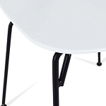 Стул на металлических ножках Travis Chair White варинант исполнения - 6 | Loft Concept в Ульяновске