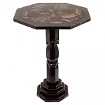 Кофейный стол из натуральных камней Змеевик и Яшма Natural Stone Tables варинант исполнения - 1 | Loft Concept в Ульяновске