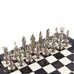 Шахматы Ренессанс с доской из натурального мрамора Decorative Thematic Chess варинант исполнения - 3 | Loft Concept в Ульяновске