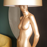 Лампа MANNEQUIN LAMP с абажуром женственность в деталях варинант исполнения - 9 | Loft Concept в Ульяновске