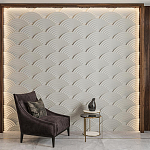 Гипсовая 3D Панель Aura варинант исполнения - 1 | Loft Concept в Ульяновске