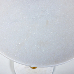 Кофейный столик с белой мраморной столешницей Clipper варинант исполнения - 2 | Loft Concept в Ульяновске