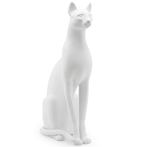 Статуэтка Abhika Egyptian Cat White