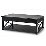 Широкий кофейный столик с ящиком Monsignor варинант исполнения - 3 | Loft Concept в Ульяновске