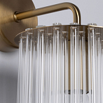 Бра с круглым основанием и длинными прозрачныи стеклянными трубками Nembus варинант исполнения - 5 | Loft Concept в Ульяновске