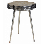 Металлический столик со столешницей в виде слеба Slabby варинант исполнения - 1 | Loft Concept в Ульяновске