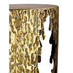 Столик дизайнерский Copper streaks варинант исполнения - 2 | Loft Concept в Ульяновске