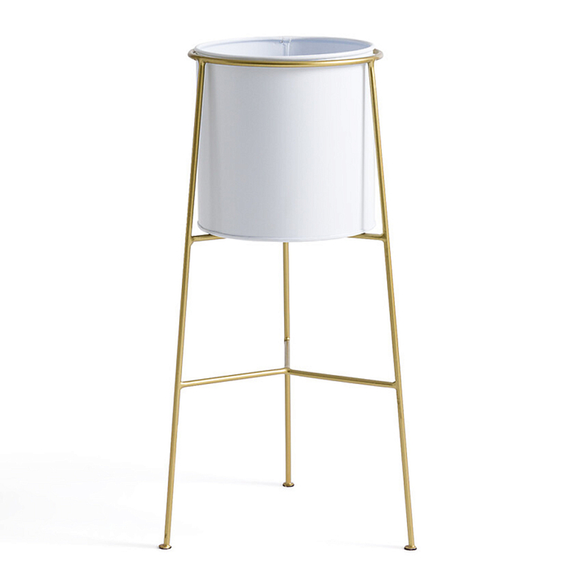 Кашпо из металла и латуни Elegance Elevated Planters белое Белый Латунь Кашпо из металла и латуни Elegance Elevated Planters белое Белый Латунь в Ульяновске | Loft Concept