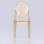 Прозрачный стул с янтарным оттенком LOUIS GHOST CHAIR варинант исполнения - 3 | Loft Concept в Ульяновске