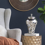 Ваза из стекла с крышкой и декоративными узорами Chinoiserie Ceramics варинант исполнения - 5 | Loft Concept в Ульяновске