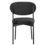 Стул мягкий Alfie Chair черный варинант исполнения - 4 | Loft Concept в Ульяновске