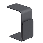 Stolik 90 Журнальный столик из шпона ясеня с чёрной эмалью варинант исполнения - 3 | Loft Concept в Ульяновске