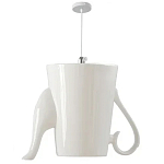 Подвесные светильники в виде белой посуды Flower Reversal варинант исполнения - 7 | Loft Concept в Ульяновске