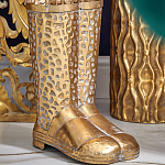 Ваза в форме сапог с рельефной текстурой и ручками Vase Boot варинант исполнения - 4 | Loft Concept в Ульяновске