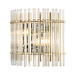 Бра с прозрачными вертикальными стеклянными трубками Gladia варинант исполнения - 2 | Loft Concept в Ульяновске