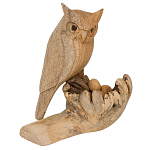 Статуэтка из дерева сова Animals of the World варинант исполнения - 1 | Loft Concept в Ульяновске
