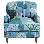 Дизайнерское классической формы на колесиках Trumann Armchair варинант исполнения - 2 | Loft Concept в Ульяновске