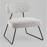 Кресло лаунж Kate букле серый варинант исполнения - 1 | Loft Concept в Ульяновске