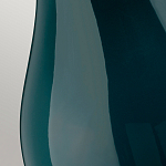 Настольная лампа с коническим дымчато-зелёным абажуром из искусственного шёлка Quintiesse варинант исполнения - 5 | Loft Concept в Ульяновске