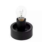 Настольный светильник с янтарным рельефным плафоном Lamp with Frozen Glass Effect варинант исполнения - 2 | Loft Concept в Ульяновске