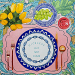 Картина Table Talk Dickless but Not Dumb  варинант исполнения - 1 | Loft Concept в Ульяновске