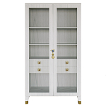 Дизайнерский шкаф витрина Elsa Dreams White с 4-мя ящиками варинант исполнения - 9 | Loft Concept в Ульяновске