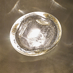 Бра с круглым плафоном из прозрачного стекла с пузырьками воздуха Effervia  варинант исполнения - 12 | Loft Concept в Ульяновске