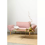 Кофейный столик овальный золотой Modern Mirror Gold Table варинант исполнения - 5 | Loft Concept в Ульяновске