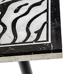 Стол обеденный из натурального мрамора Marble BW Accent Table варинант исполнения - 2 | Loft Concept в Ульяновске