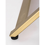 Приставной столик с выдвижным ящиком  White Table Carved Pattern варинант исполнения - 6 | Loft Concept в Ульяновске