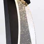 Настенный фонарь уличный прямоугольный черного цвета со стеклом с пузырьками Eurofase варинант исполнения - 4 | Loft Concept в Ульяновске