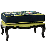 Банкетка из натурального бука с изображением птиц и цветов Blooming Birds варинант исполнения - 1 | Loft Concept в Ульяновске