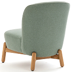 Кресло на деревянных ножках Olguin Green Chair варинант исполнения - 4 | Loft Concept в Ульяновске