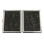 Портсигар с газовой зажигалкой из натурального камня Мусковит Stone Cigarettes Cases варинант исполнения - 4 | Loft Concept в Ульяновске