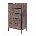 Высокая тумба с выдвижными ящиками Mosaic варинант исполнения - 2 | Loft Concept в Ульяновске