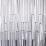 Люстра круглая с прозрачными стеклянными трубками Nembus варинант исполнения - 3 | Loft Concept в Ульяновске