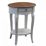 Тумба прикроватная овальная с ящиком Interiors Romance варинант исполнения - 1 | Loft Concept в Ульяновске