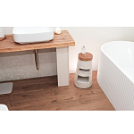 Керамический столик с деревянной столешницей "Пешка" варинант исполнения - 2 | Loft Concept в Ульяновске