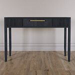 Элегантная Консоль Primo с выдвижным ящиком Черный дуб варинант исполнения - 1 | Loft Concept в Ульяновске