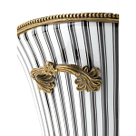 Кашпо Black white stripe варинант исполнения - 5 | Loft Concept в Ульяновске