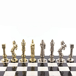 Шахматы Ренессанс с доской из натурального мрамора Decorative Thematic Chess варинант исполнения - 2 | Loft Concept в Ульяновске
